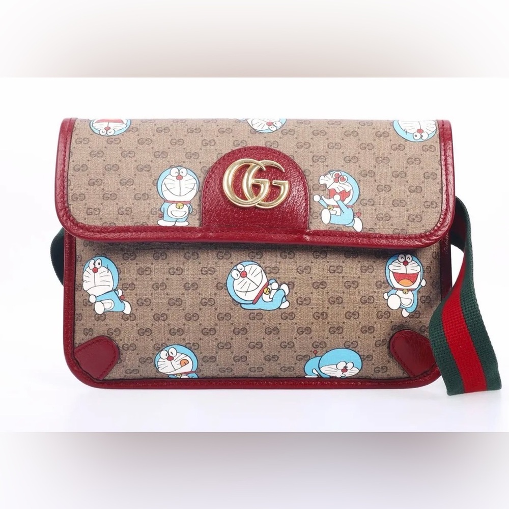 Gucci x Doraemon sling bag